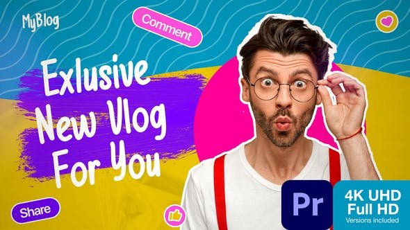 Colorful Youtube Opener Videohive 34662289