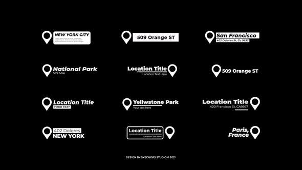 Location Titles 2.0 Videohive 34842942