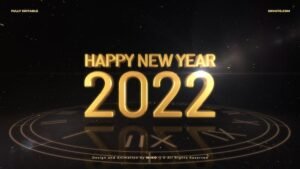 Read more about the article New Year Countdown 2022 3D 35217658 Videohive