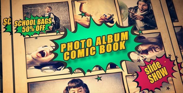 Photo Album Comic Book Videohive 7985722