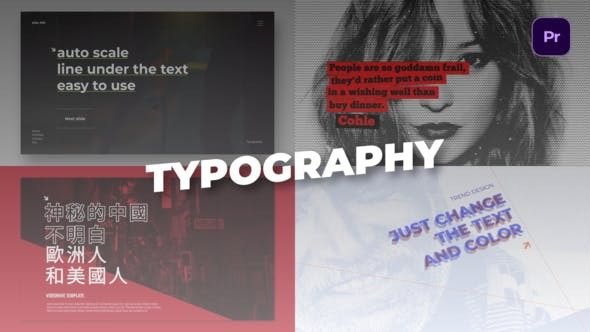 Read more about the article Typography Videohive 34612625