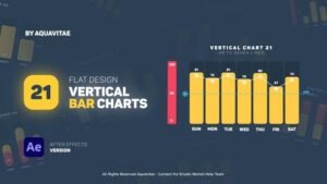 Flat Design Vertical Bar Charts 35766701 Videohive