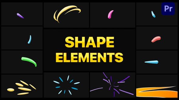 Shape Elements Pack Videohive 34603500