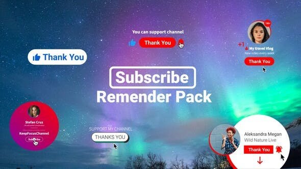 You are currently viewing YouTube Subscribe Reminder 35415918 Videohive