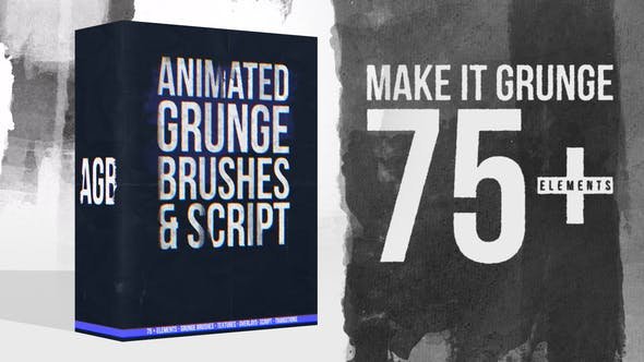 Read more about the article Animated Grunge Brushes Collection 35941079 Videohive 