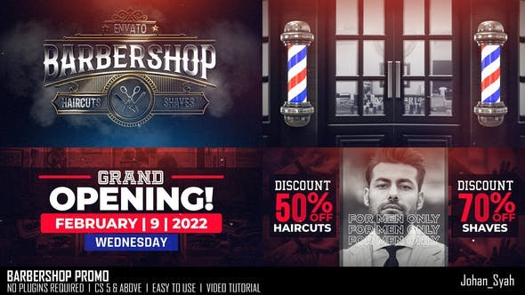 You are currently viewing Barbershop Promo 35543520 Videohive