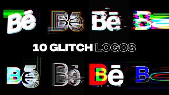 You are currently viewing Glitch Logos 10 in 1 36163275 Videohive