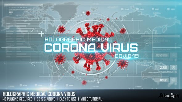 You are currently viewing Holographic Medical Corona Virus 27809620 Videohive 