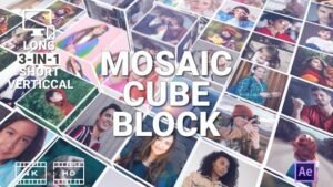 Read more about the article Mosaic Cube Block 33861568 Videohive