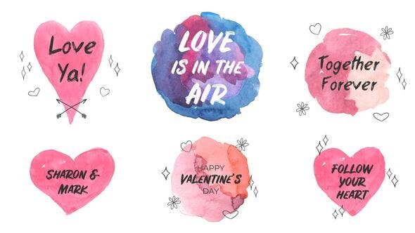 You are currently viewing Valentine’s Watercolor Titles 35835056 Videohive