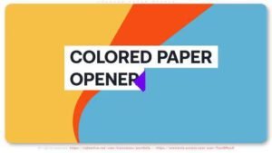 Read more about the article Colored Paper Opener 36688306 Videohive 