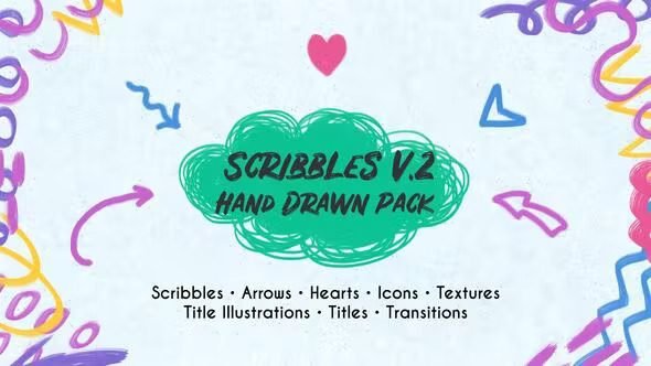You are currently viewing Scribbles Hand Drawn Pack 36566202 Videohive 