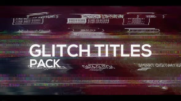 You are currently viewing Glitch X Titles Pack 36572654 Videohive