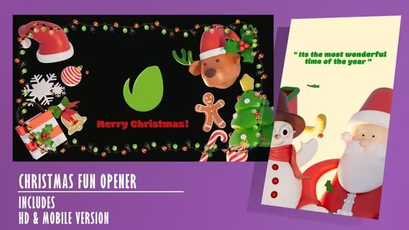 Read more about the article Christmas Fun Opener 41925344 Videohive