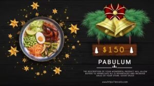 Read more about the article Merry Christmas Restaurant Menu Promo 31868025 Videohive