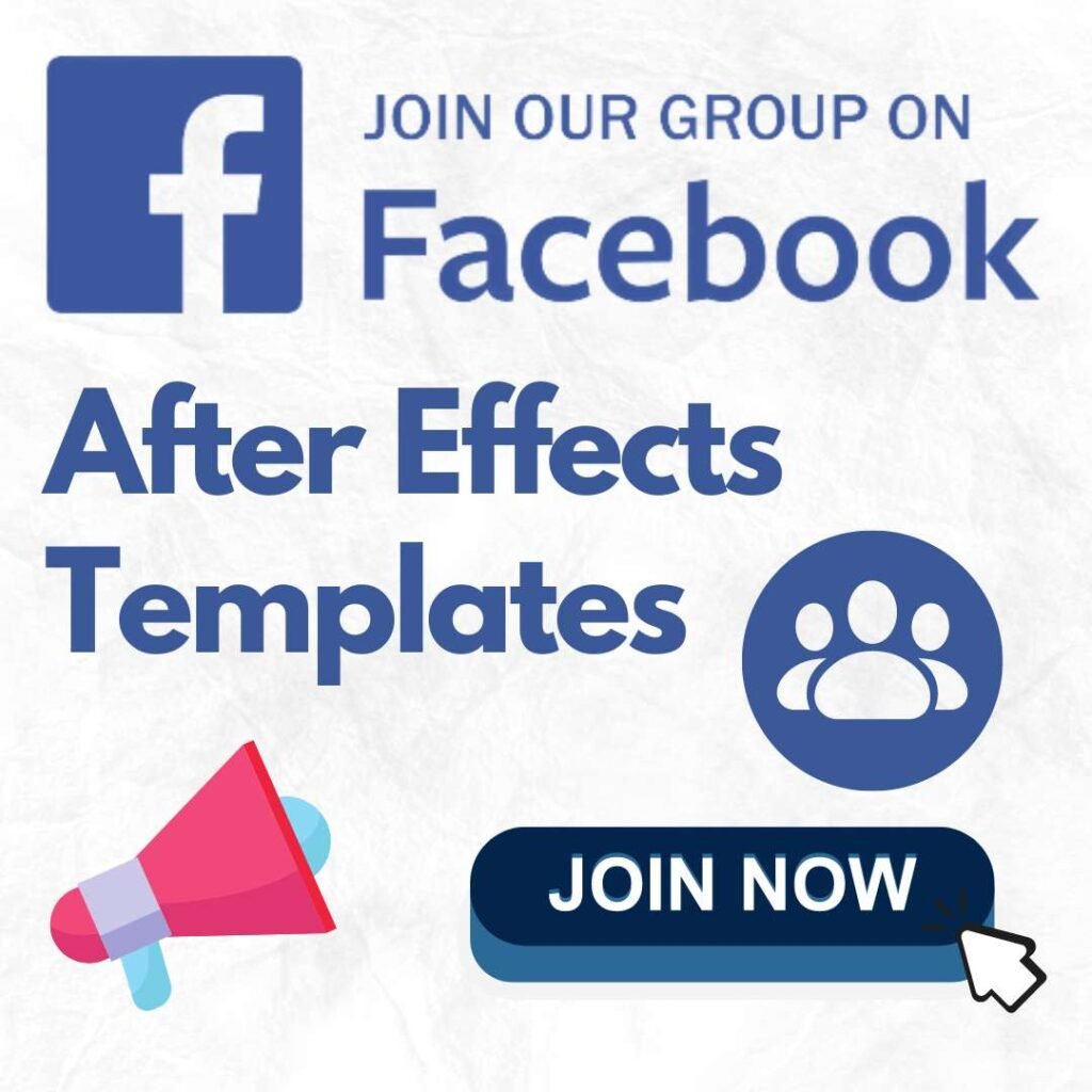 After effects templates facebook group