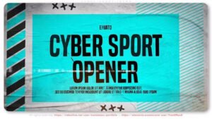 Read more about the article Cyber Sport Intro 43067186 Videohive 
