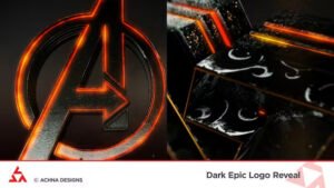 Dark Epic Logo Reveal 43128449 Videohive