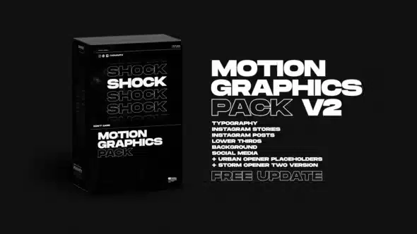 Shock Motion Graphics Pack v2 24181222 Videohive