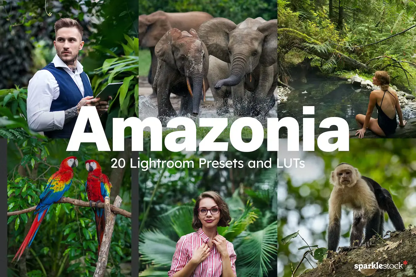 20 Amazonia Lightroom Presets and LUTs