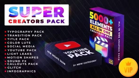 Super Creators Pack 36977826 Videohive