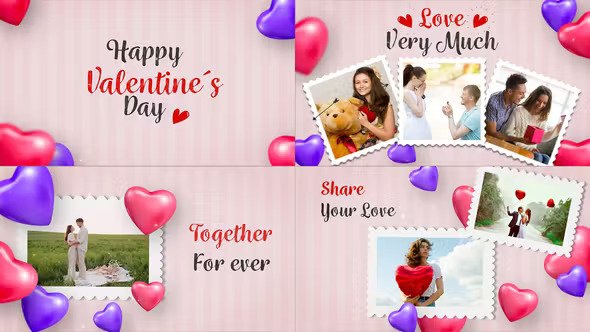 Valentine Day Slideshow 35755230 Videohive