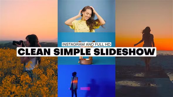 Clean Simple Slideshow 49912525 Videohive