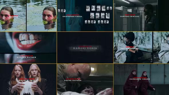 Horror Thriller Title sequence 42329070 Videohive