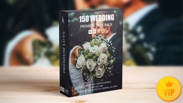 150 Professional Cinematic Wedding LUTs for Filmmakers 46133242 Videohive